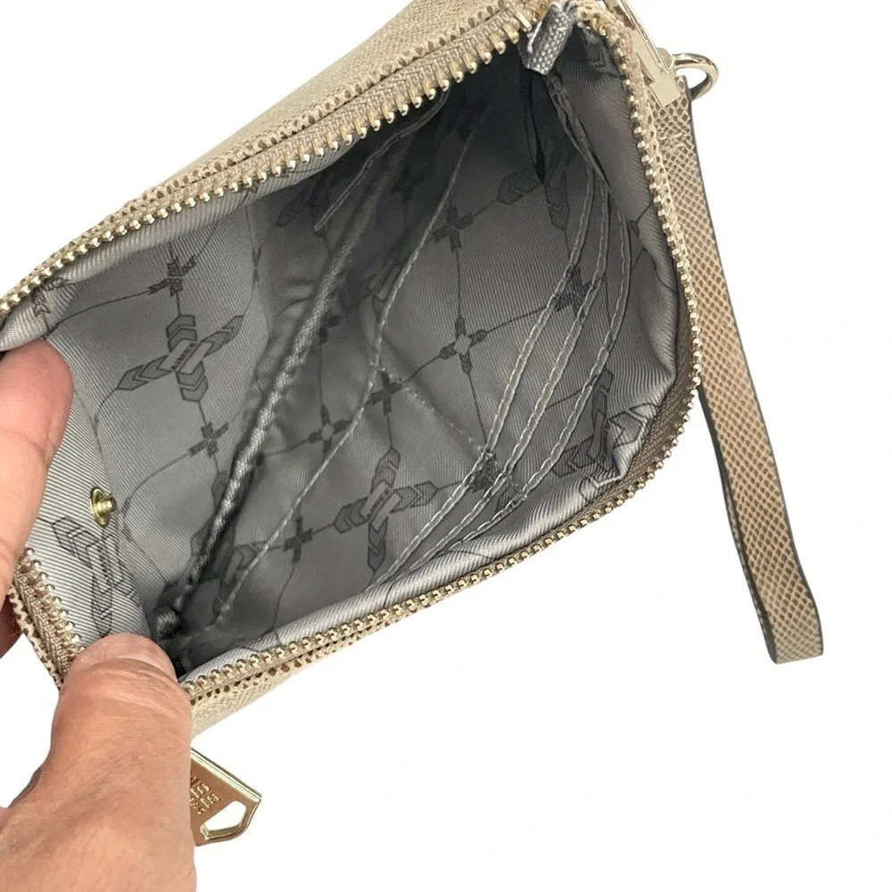 Aimee Kestenberg Snake skin pattern leather  Clutch